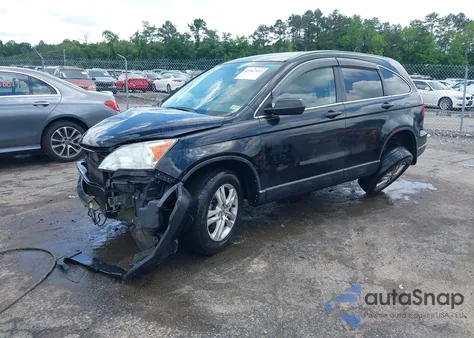 2011 Honda Cr-V Ex z USA, uszkodzony, nr VIN 5J6RE4H5XBL057947